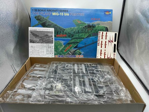 1999 Trumpeter 1/32 Chinese PLAAF MIG-15 bis Fighter 02204 Sealed PartsBags DS - Picture 7 of 7