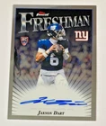 2025 TOPPS FINEST NFL JAXSON DART ROOKIE FRESHMAN ON-CARD AUTO NEW YORK GIANTS