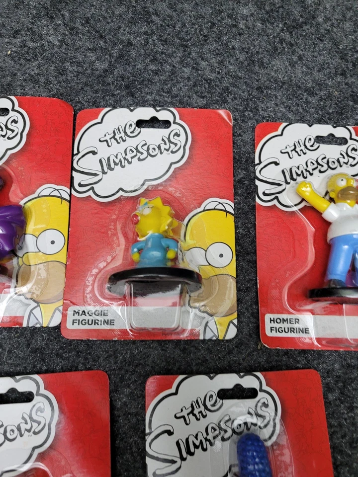 Simpsons Familie Figuren Set Bartman Maggie Homer Lisa Marge Sammlerstück - Bild 4 von 4