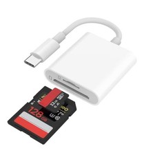 SD Card Reader USB C for iPhone 17/16/15 Series, Memory Card Reader with SD