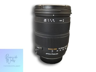SIGMA 18-200MM F3.5-6.3 DC OS H Zoom Lens for DSLR Cameras