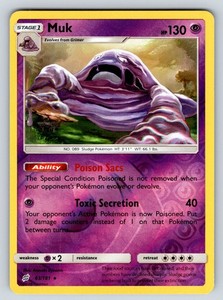 Muk 63/181 Reverse Holo Sun & Moon Team Up