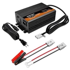 Lithium Battery Charger, 14.6V LiFePO4 Battery Charger, Bulit-in 14.6V 30A