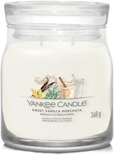 Image of Yankee Candle Sweet Vanilla Horchata Signature Medium Jar Candle -
