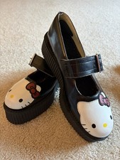 TUK Hello Kitty Sanrio Shoes Platform Women’s Size 10 Men’s 8 EU 41 Mary Jane