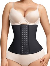 Waist Trainer for Women Latex Underbust Waist Cincher Corset, Tummy Control C...
