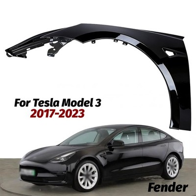 For 2017-2023 Tesla Model 3 Front Driver Side Fender 1081401E0D PBSB Painted New