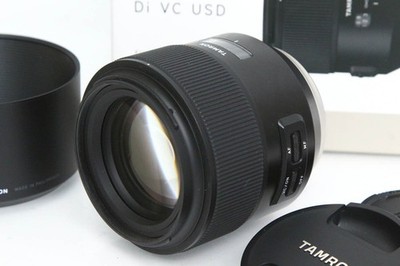 【Exc++】 Tamron SP 85mm F1.8 Di VC USD Model F016 for Nikon F DSLR Lens R5199-3X1