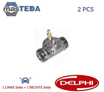 LW50008 RADBREMSZYLINDER TROMMELBREMSE HINTEN DELPHI 2PCS NEU OE QUALITÄT - Bild 1 von 4