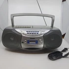 Vintage Sony CFD-S26 Radio CD Cassette Recorder Boombox Bass - Tested -Very Good