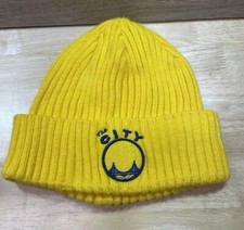 Golden State Warriors Beanie Hat New Era The City Yellow Nba Uniform 1966-67