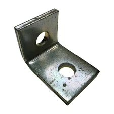 Superstrut ZAB201EG 2-Hole Corner 90° Angle Bracket 9/16" Hole for 1/2" Bolt