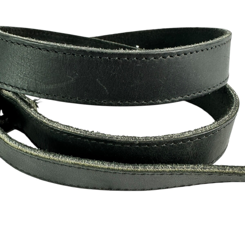 Vintage Georges Marciano GUESS Genuine Black Leather Women's Belt Size L USA - Picture 6 of 8