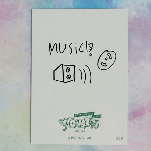 SEVENTEEN FOLLOW JAPAN TOUR AGAIN Photo card Official Merchandise MD PC - Picture 232 of 239