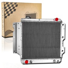 3 Row Radiator For 1987-2006 1988 Jeep Wrangler Yjtj 2.4l 2.5l 4.0l 4.2l L4 L6