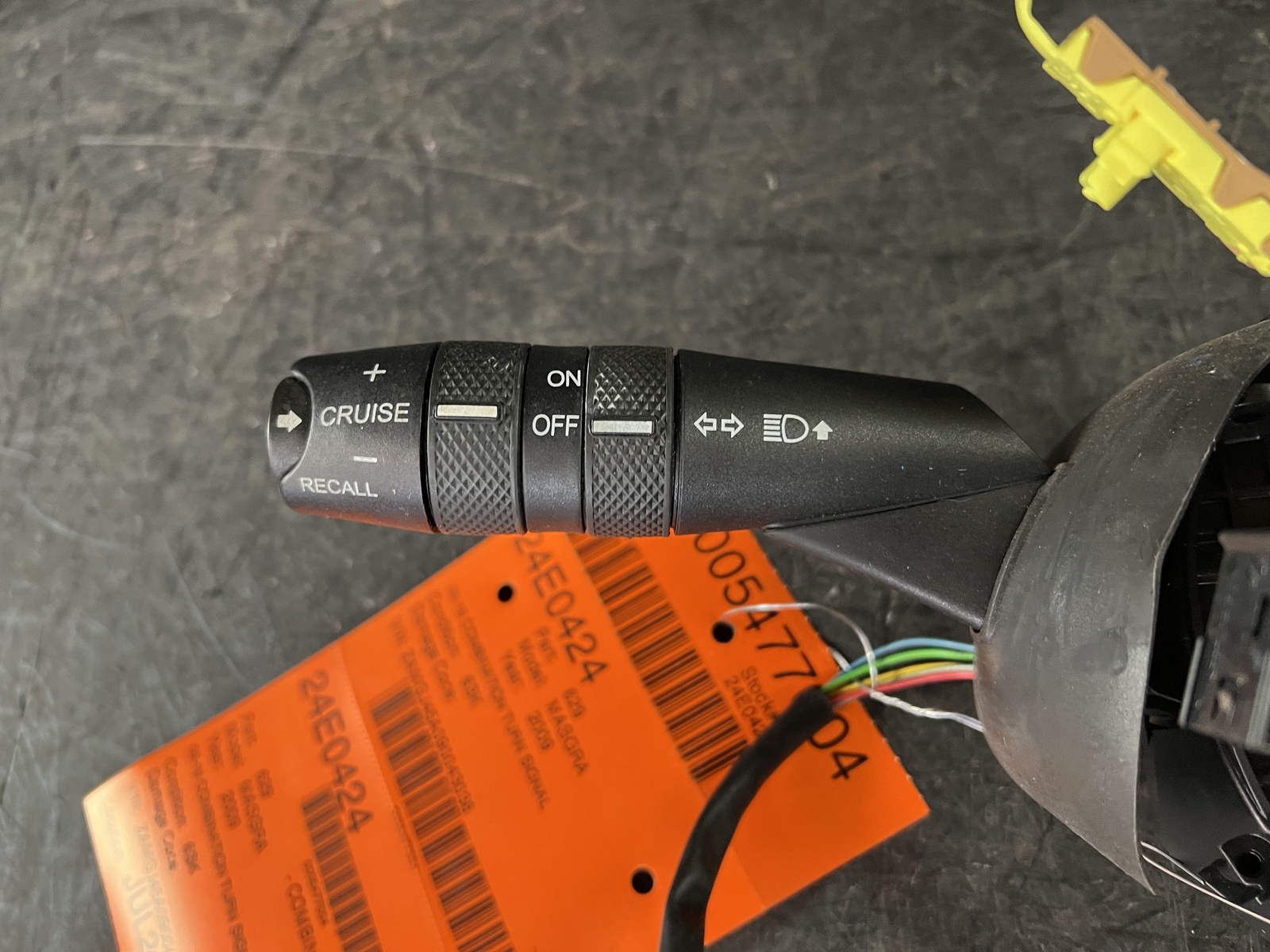 09-18 MASERATI GRANTURISMO COMBINATION TURN SIGNAL WIPER W/ CLOCKSPRING 188224