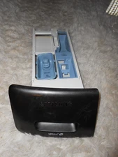 Used DC97-18089D Samsung steam vrt washer soap dispenser drawer