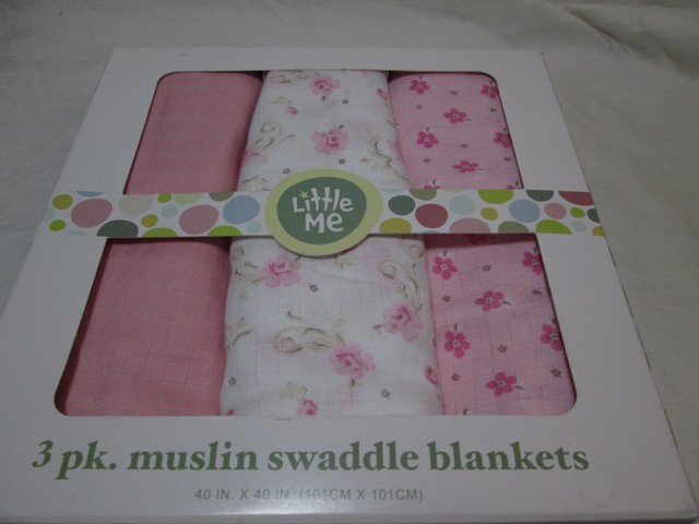 little me swaddle blankets