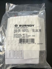 BURNDY CCFDFR - Clear H-tap Cover  -  2 Pack