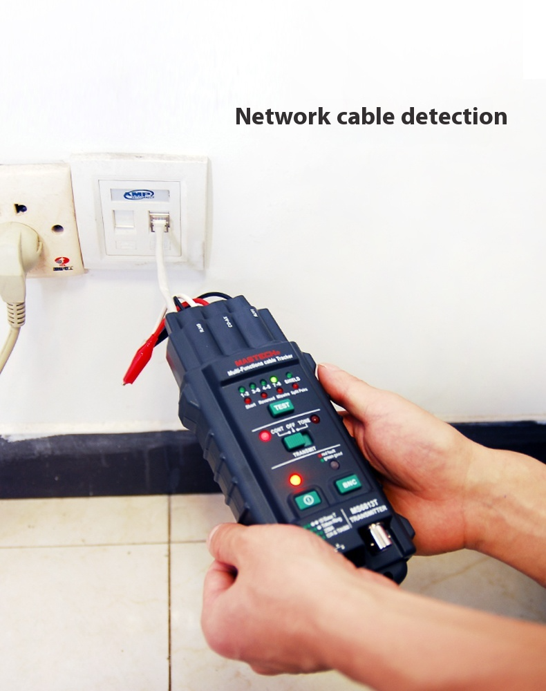 Netework Check Multimeter MS6813 Multifunction Network Line Tester Detector Tracker Autoranging ...