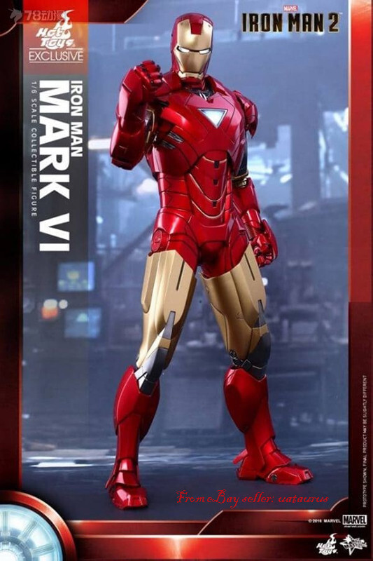 ぴ*ん様 Hot Toys Iron Man Mark II(2.0版)1:6 Perfect Hot Toys 1/6 Mms339 Iron Man 2 Iron Man Mk6 Special
