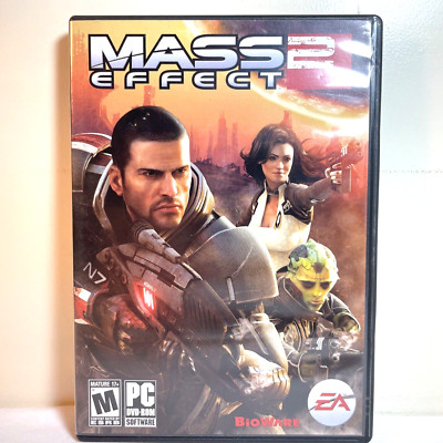 MASS EFFECT 2 (2010) PC Game - Action Adventure - Manual included *Disc 2 Only