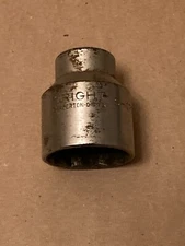 Wright Tools 1-1/4" X 1/2" Drive 12 Point Standard length Socket S-170+ USA