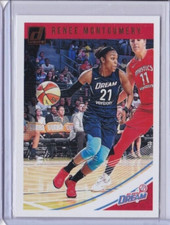 2019 PANINI DONRUSS WNBA #41 RENEE MONTGOMERY ATLANTA DREAM ID9