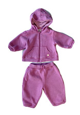 The Children's Place Pink Hoodie and Sweatpant Set Baby Girls Size 6-9 Months
