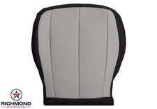 2010-2017 Gmc Terrain Slt -driver Side Bottom Leather Seat Cover Black Gray