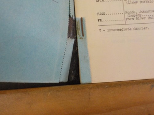 Pennsylvania Railroad Co Freight Tariff on Salt Loads 1950 - Picture 6 of 9