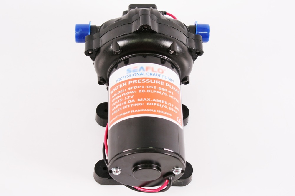 24V DC SeaFlo High Pressure Marine Water Pump 60 PSI 5.5 GPM eBay