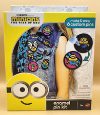 Kit Spille Smaltate Minions Rise of Gru - Realizza 6 Spille Personalizzate - Età 6+ NUOVISSIME