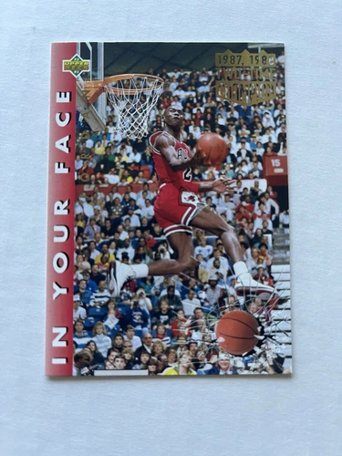 1992 Upper Deck Michael Jordan In your Face #453 Basketball Card - Mint💥💥💥