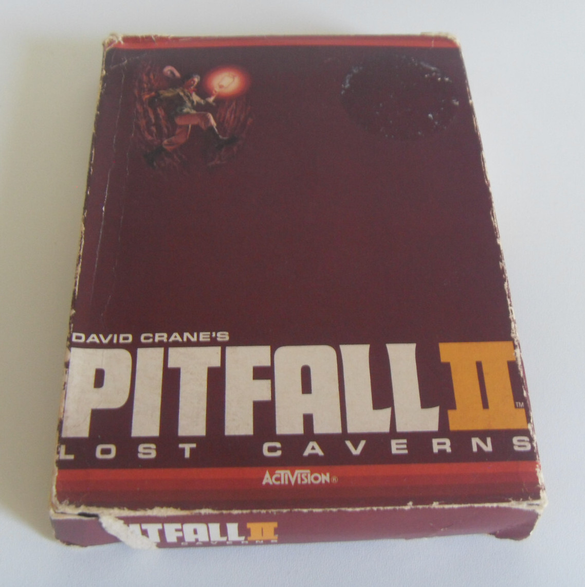 JEU OK, Boite abimée : PITFALL II Atari 2600 + notice complet