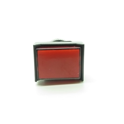 5 × Red 16mm Push Button Switch Latching Lock Rectangle SPDT NO-COM-NC 3 Pin - Picture 6 of 7