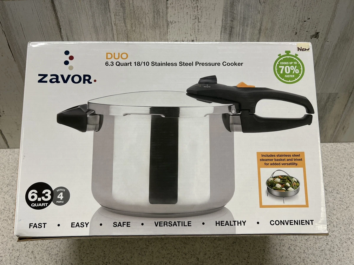 Zavor 6.3-Quart Duo Pressure Cooker