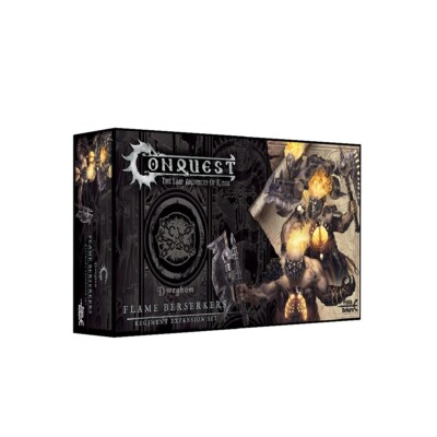 DWEGHOM: FLAME BERSERKERS Conquest Miniatures Game Para Bellum