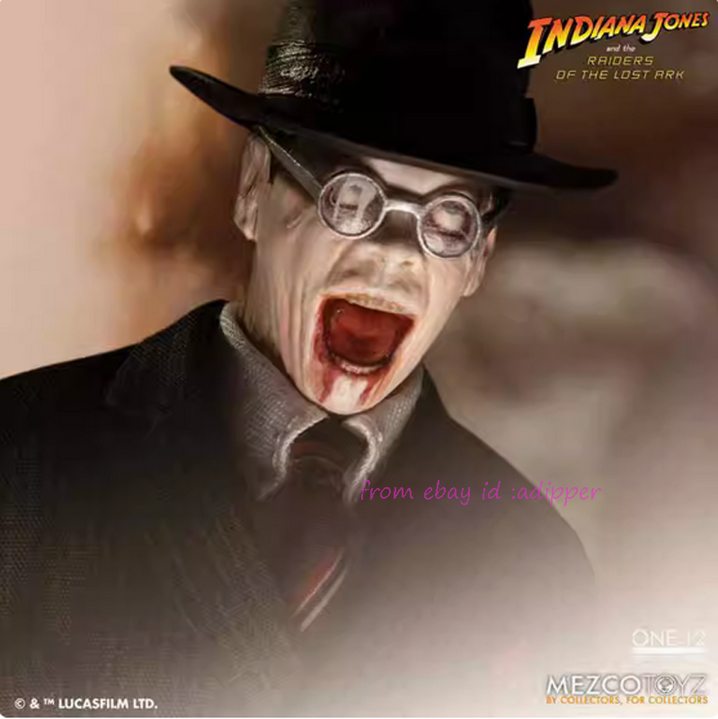 Perfect Mezco 1/12 Major Toht Action Figure New Year Gifts In