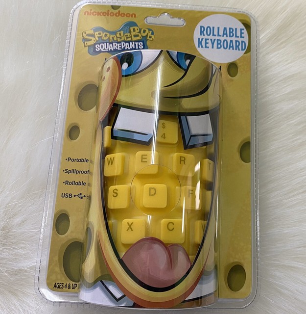 SpongeBob Squarepants Rollable Keyboard Brand New SEALED | eBay