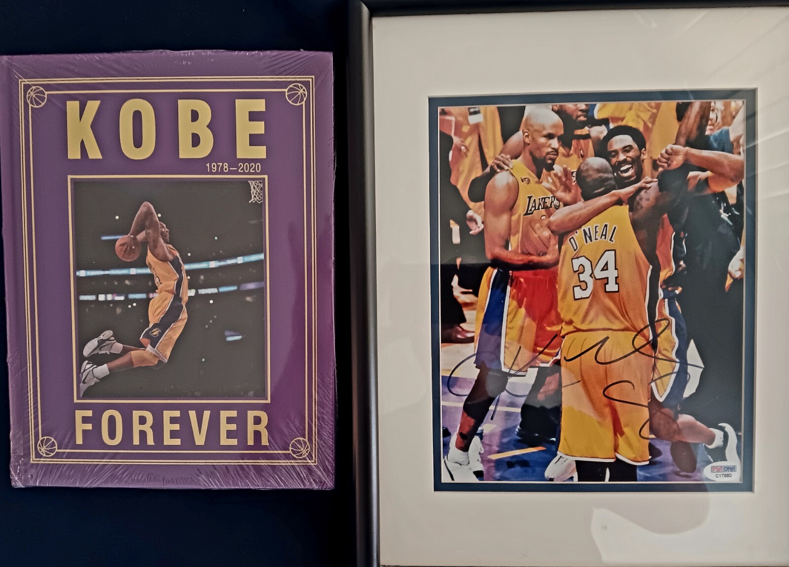 kobe bryant signed, autographed, 8x10 photo, #8, PSA/DNA CERT.