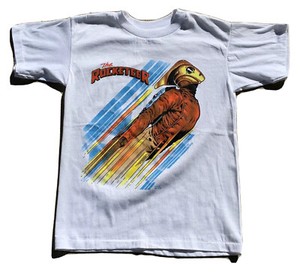 Vintage The Rocketeer T Shirt C Disney Mfg By Ssi L 16 18 Made In Usa Ebay