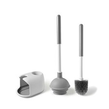 Toilet Plunger And Brush Set Upgrade 3step Suction Cup Toilet Plunger And Bowl B