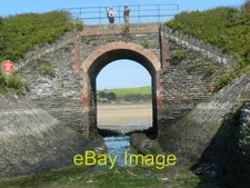 Photo 6x4 Bridge carrying the Camel Cycle over Oldtown Cove Padstow Looki c2008