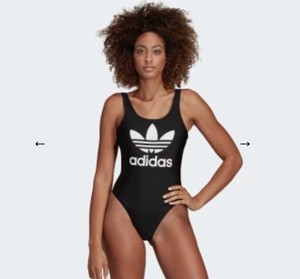 adidas trefoil swimsuit