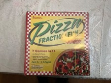 Learning Resources Pizza Fraction Fun Junior 7 Game In 1 Teaches Kids Math 6 yr