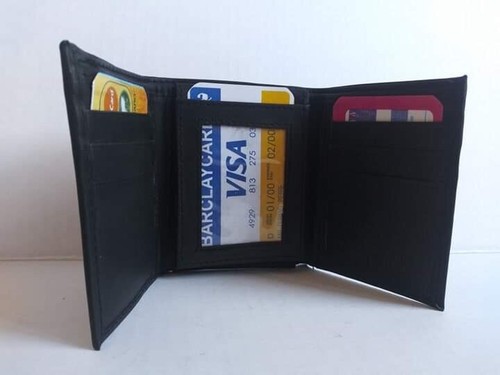 LOTE AL MAYOR CARTERAS DE CUERO PARA TRI-FOLD colores Negro, Beige, Marrón Mix | eBay