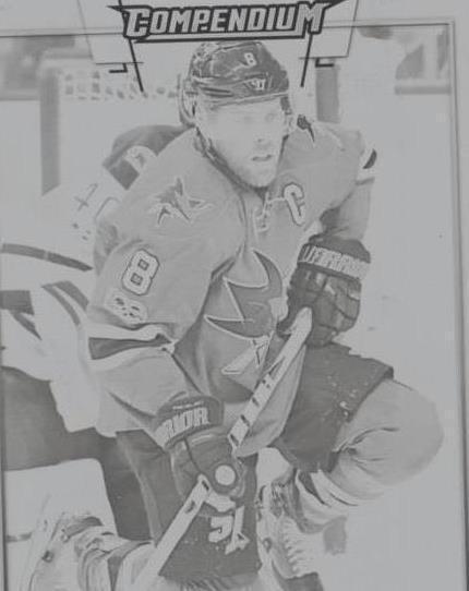 2017-18 Upper Deck Compendium - Joe Pavelski #208 - 1 of 1