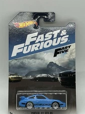 Hot Wheels 2017 Fast & the Furious Series 1:64 Porsche 911 GT3 RS Blue #4/8