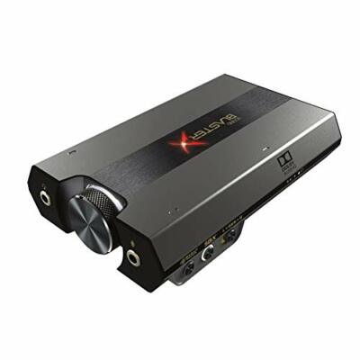 Creative Sound BlasterX G6 SBX-G6 Portable USB DAC For PC/Headphone/Video Game